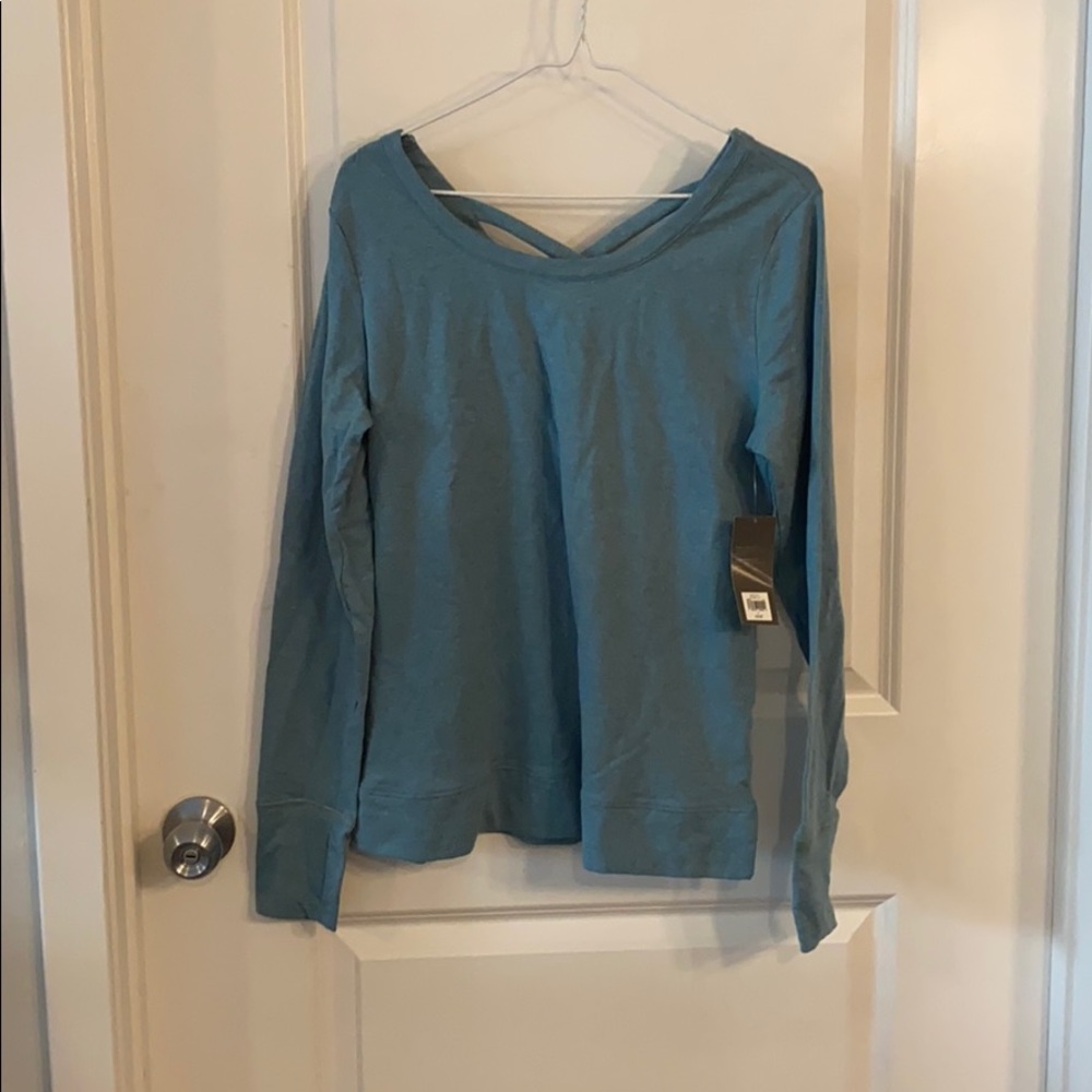 Blue/Green Old Navy Active Wear sweatshirt